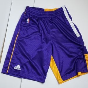 Adidas la Lakers shorts